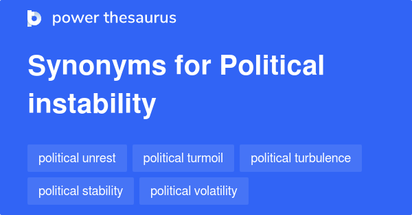 Another Synonym For Instability