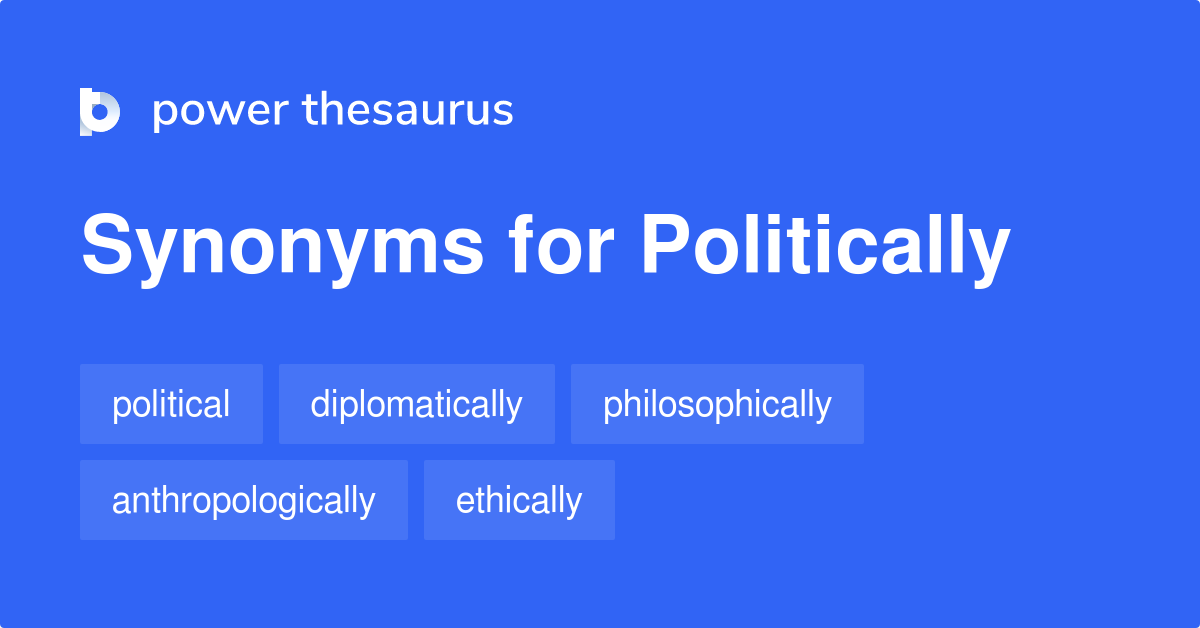 Politically Synonyms 2 