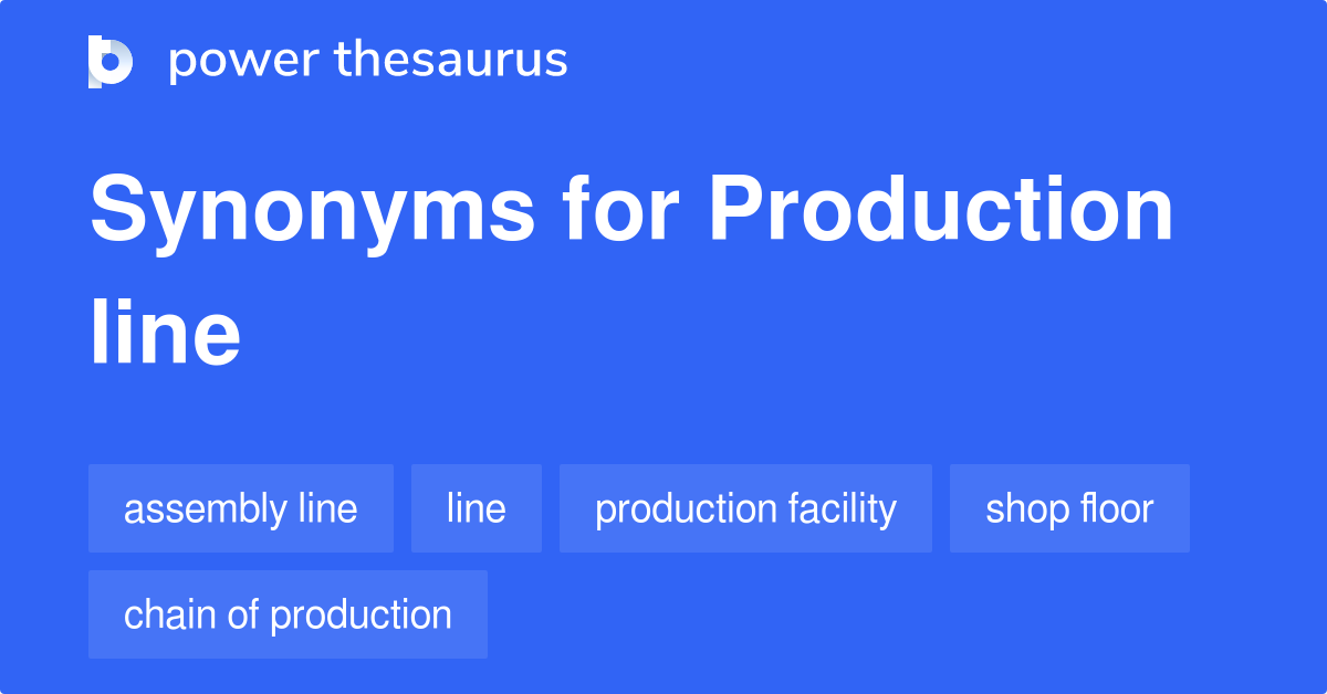 stop production synonym