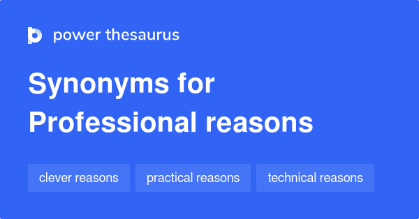 reason synonym