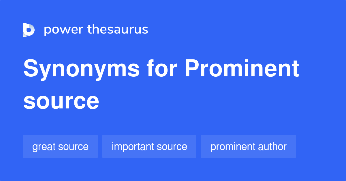 What Are Synonyms For Prominent