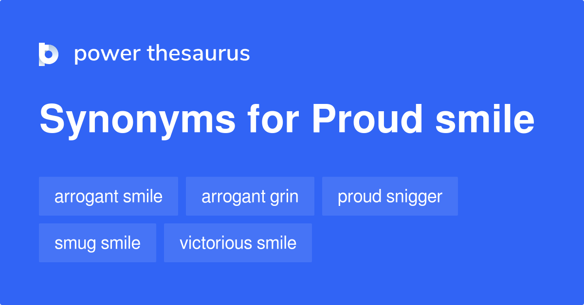 What Is Synonyms Of Proud