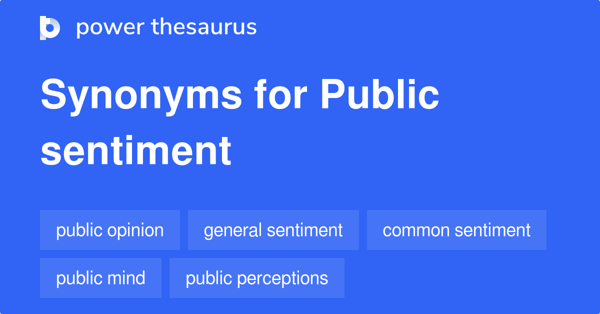 What Are The Synonyms Of Sentiment