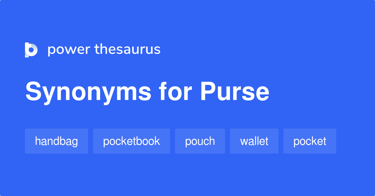 purse synonyms 2