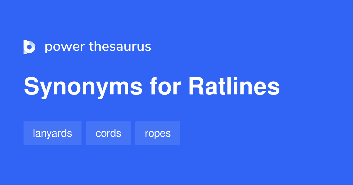 Ratlines Synonyms 2 