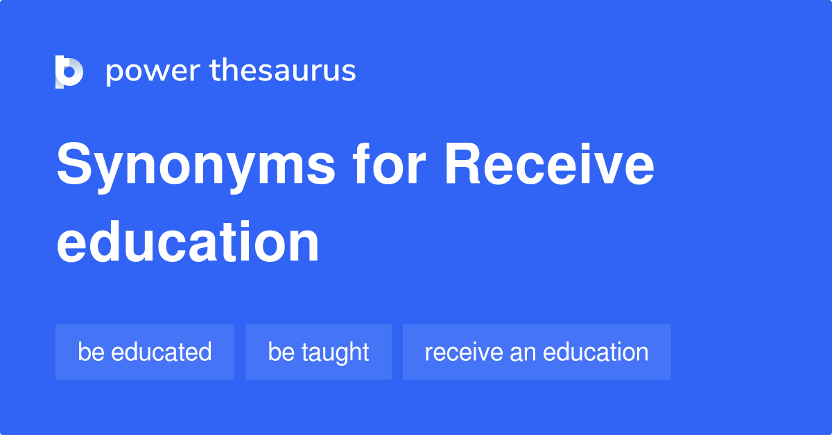 Receive Synonyms In English