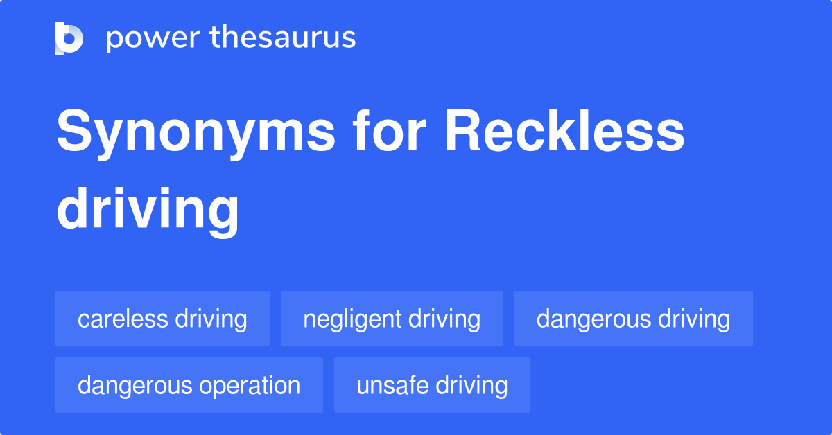 What Are Some Synonyms For The Word Reckless