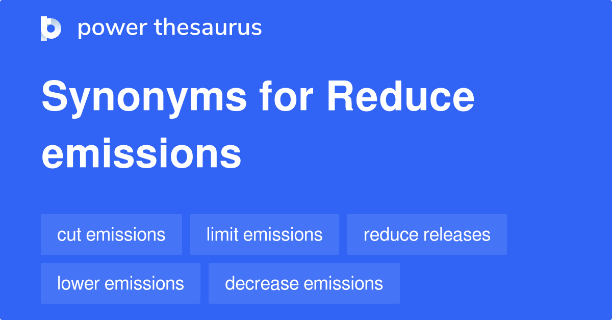 Synonyms For Greenhouse Gas Emissions