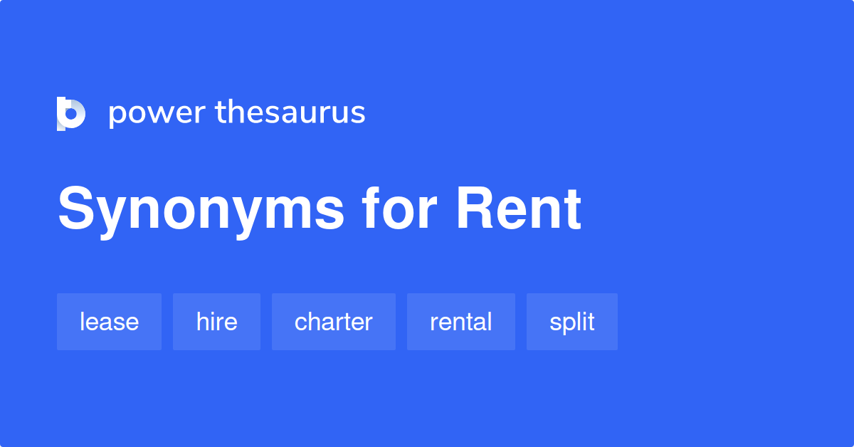 Free Rent Synonym