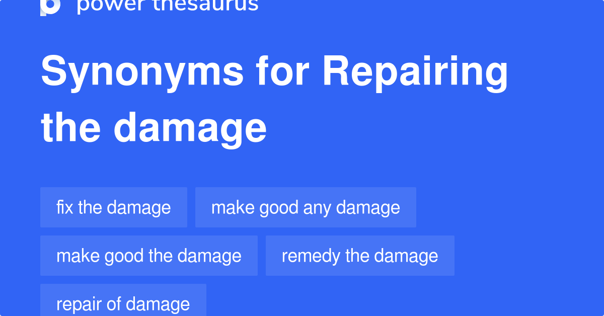 What Is Synonyms Of Damage