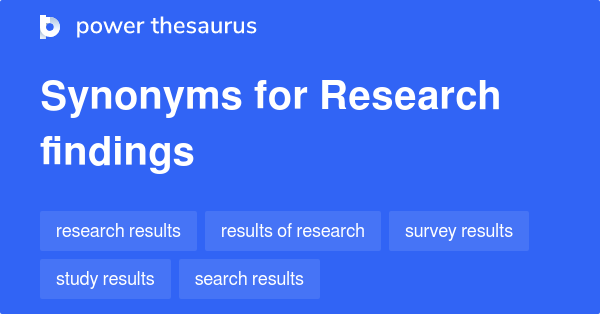 synonym for research on