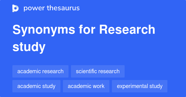 further research synonyms