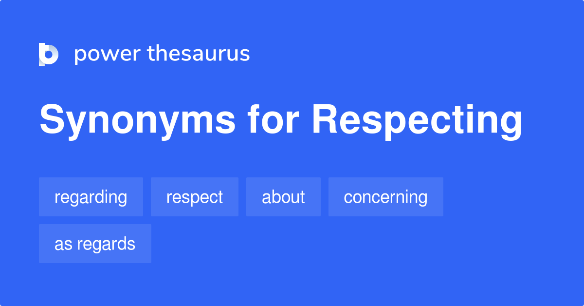 Respecting Synonyms 2 