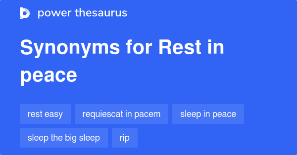 have a good rest synonym