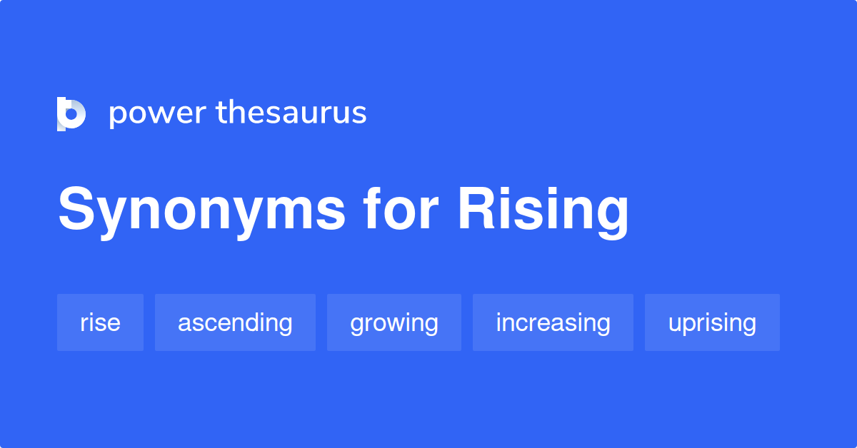 What Is The Synonyms Of Rising Action