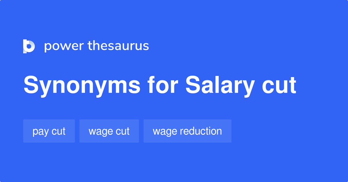 salary decrease