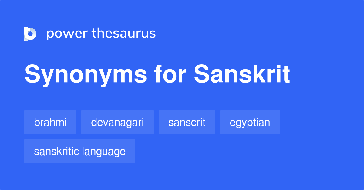 synonyms for homework in sanskrit