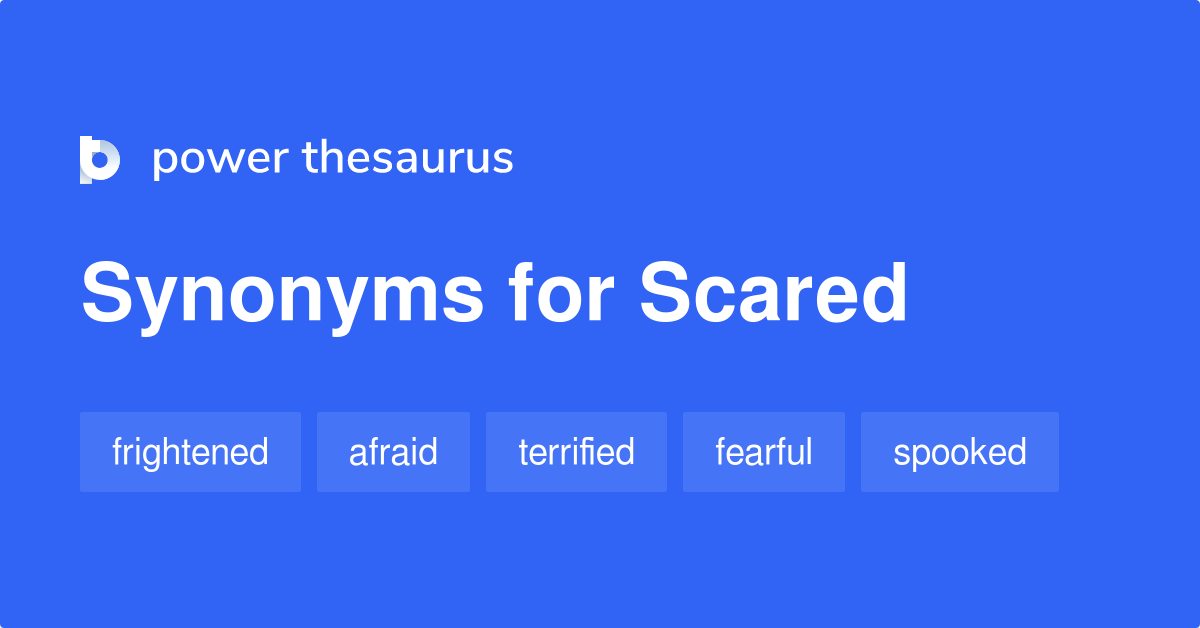 the word scared