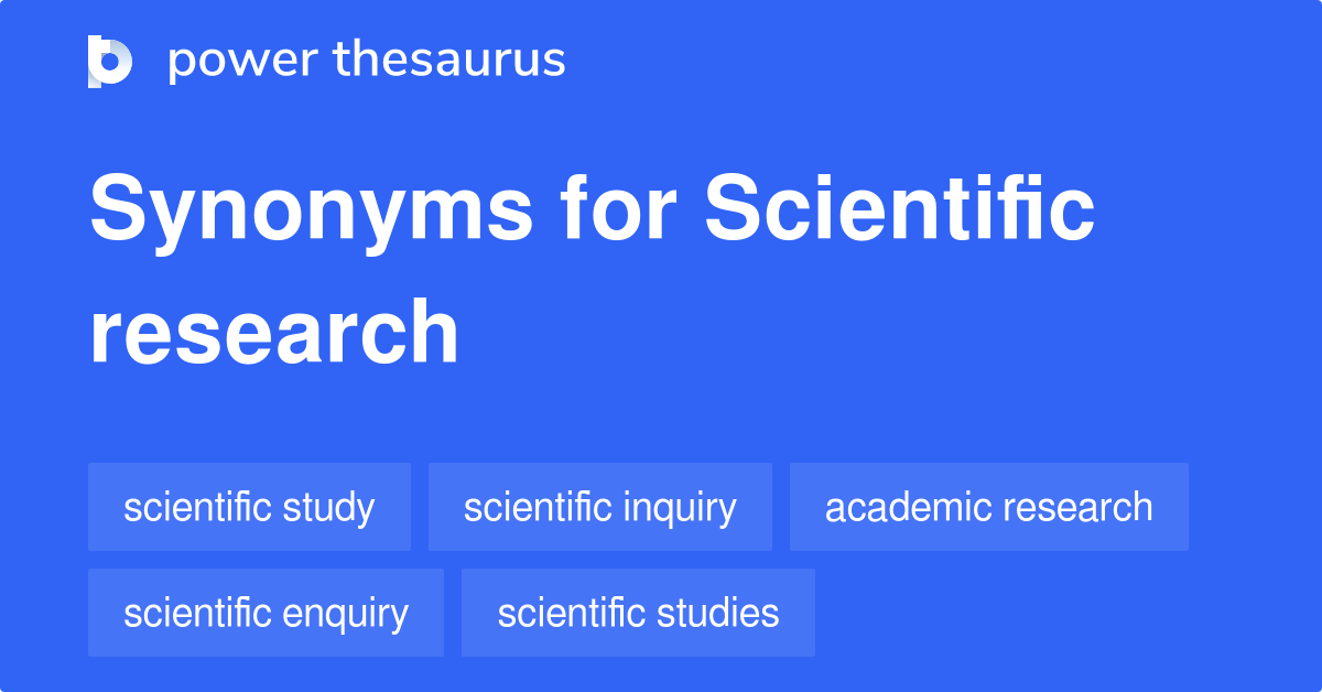importance synonym for research