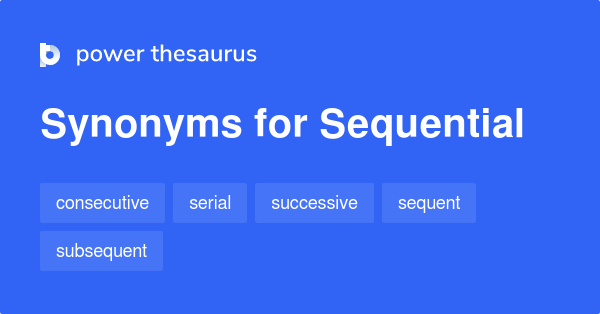 sequential synonym