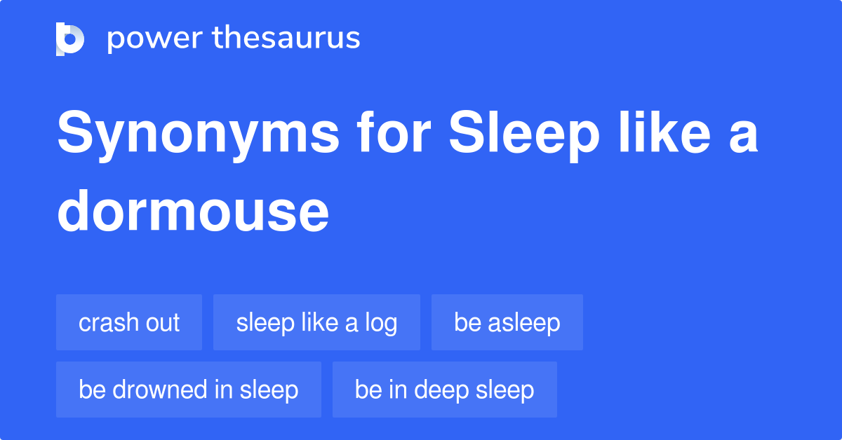 synonyms for sleepyhead