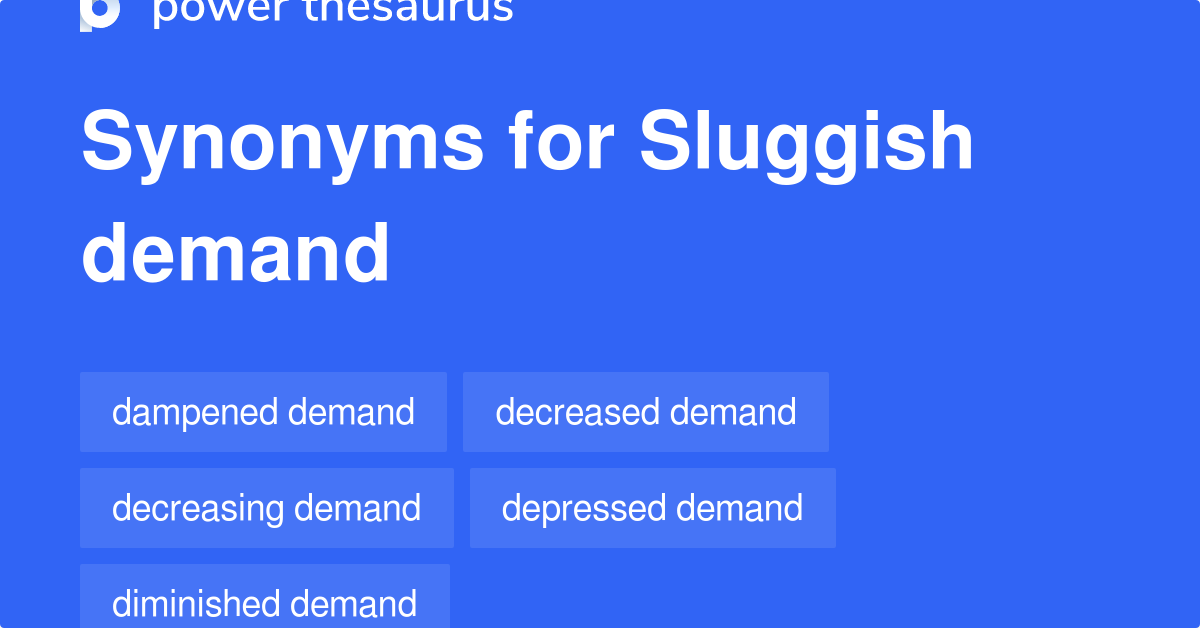 What Is A Good Synonym For Sluggish