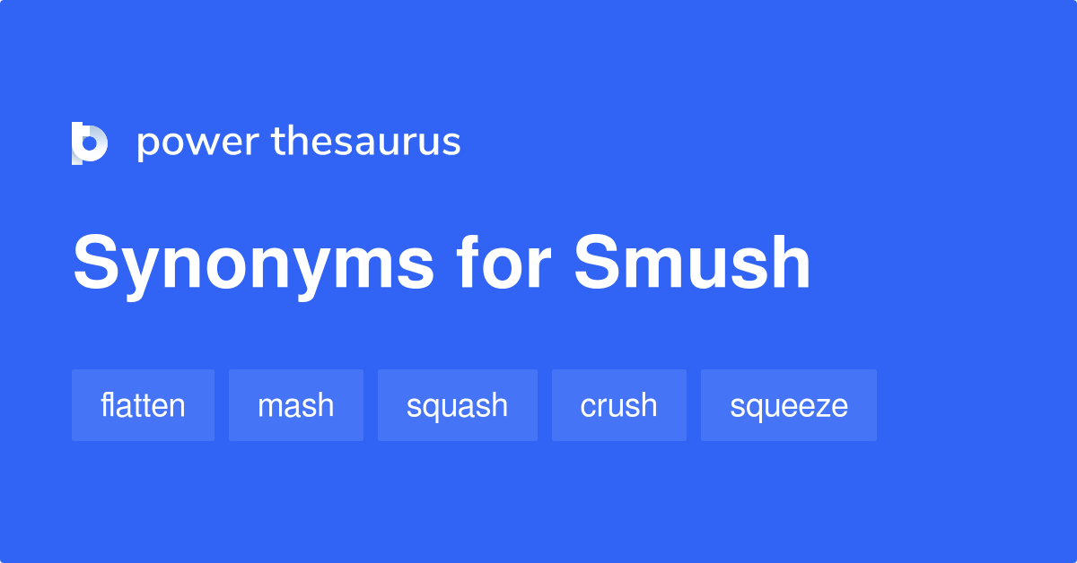 squish synonym