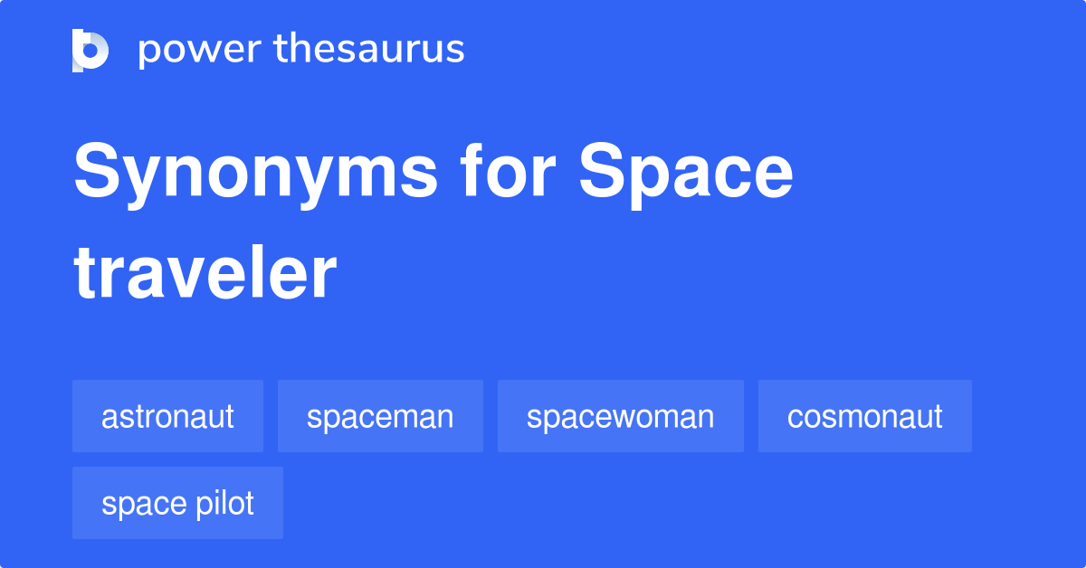synonym of space traveller