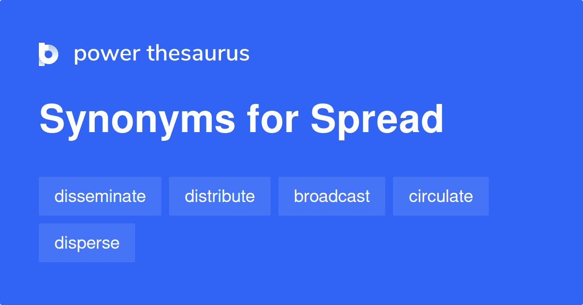 spread second form of verb