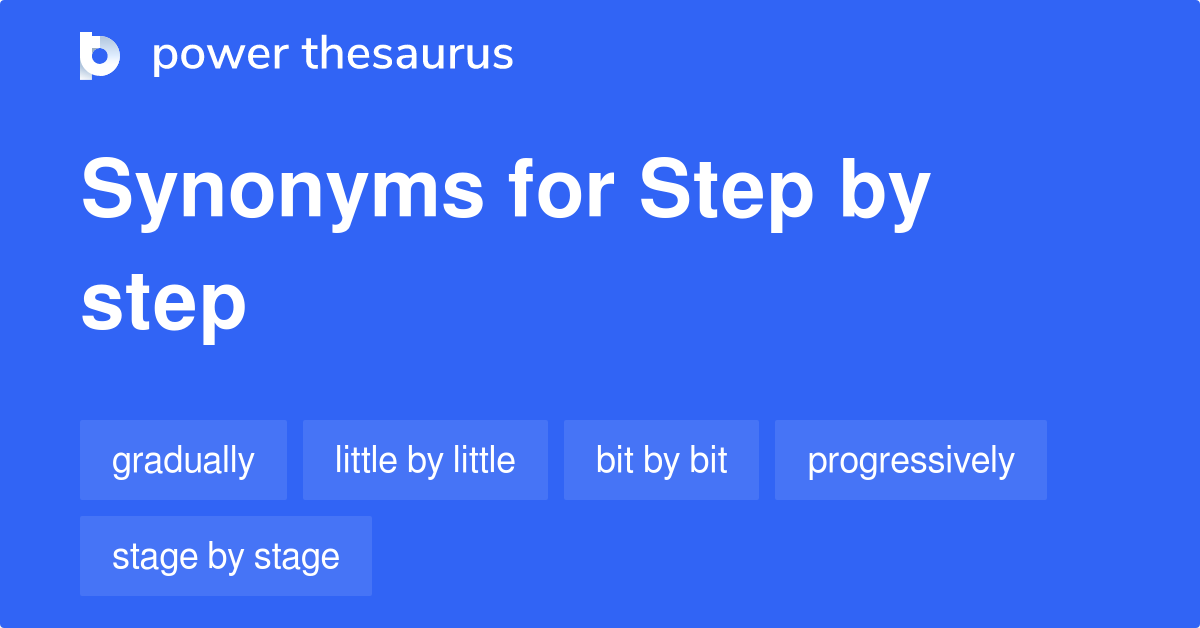 Step By Step Synonyms 2 