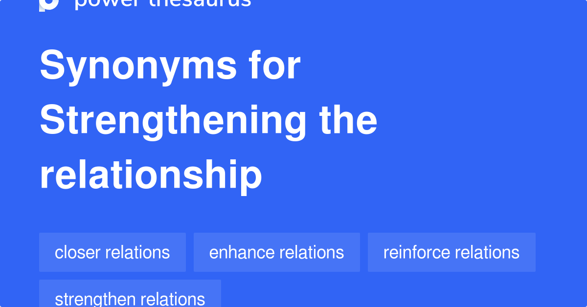 Very Strong Relationship Synonyms