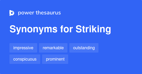 Most Striking Synonyms