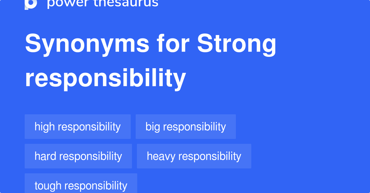 Strong Synonyms And Antonyms