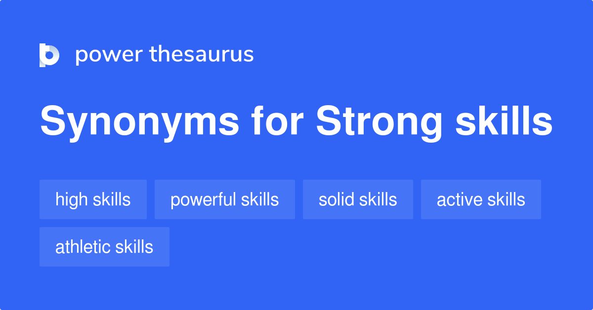 strong research skills synonyms