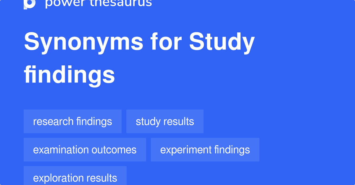 educated findings synonym