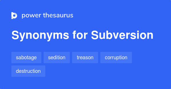 subversion synonym