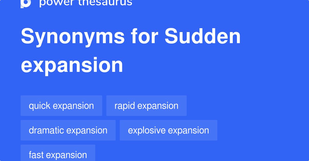 sudden assignment synonyms