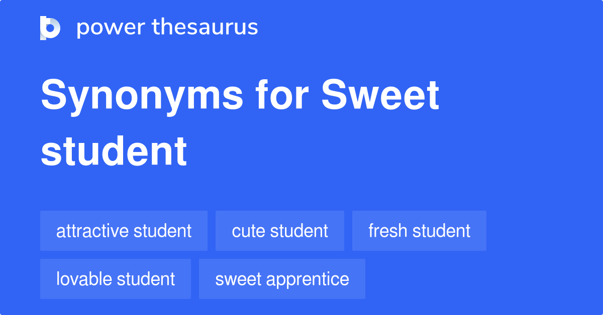 Synonyms For Sweet Person Girl