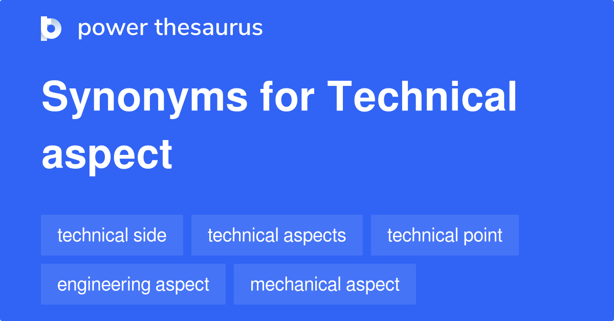 Key Aspect Meaning Synonyms