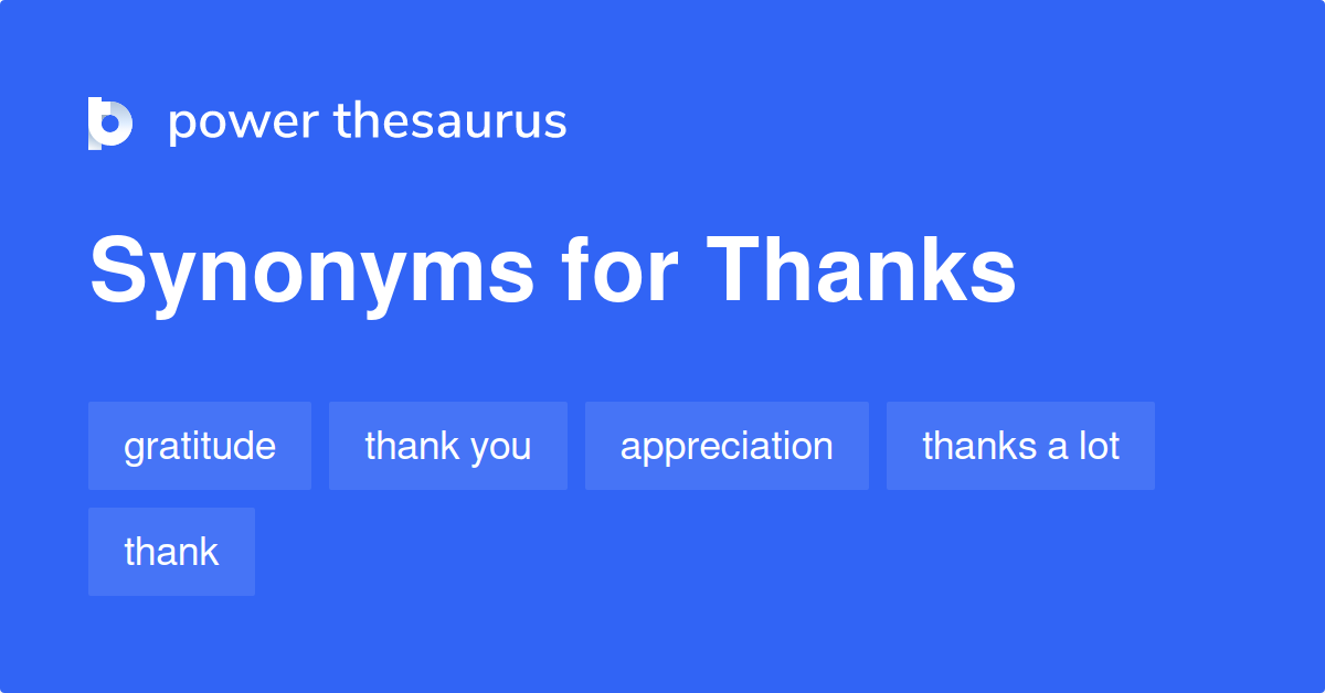 thanks for your message synonyms