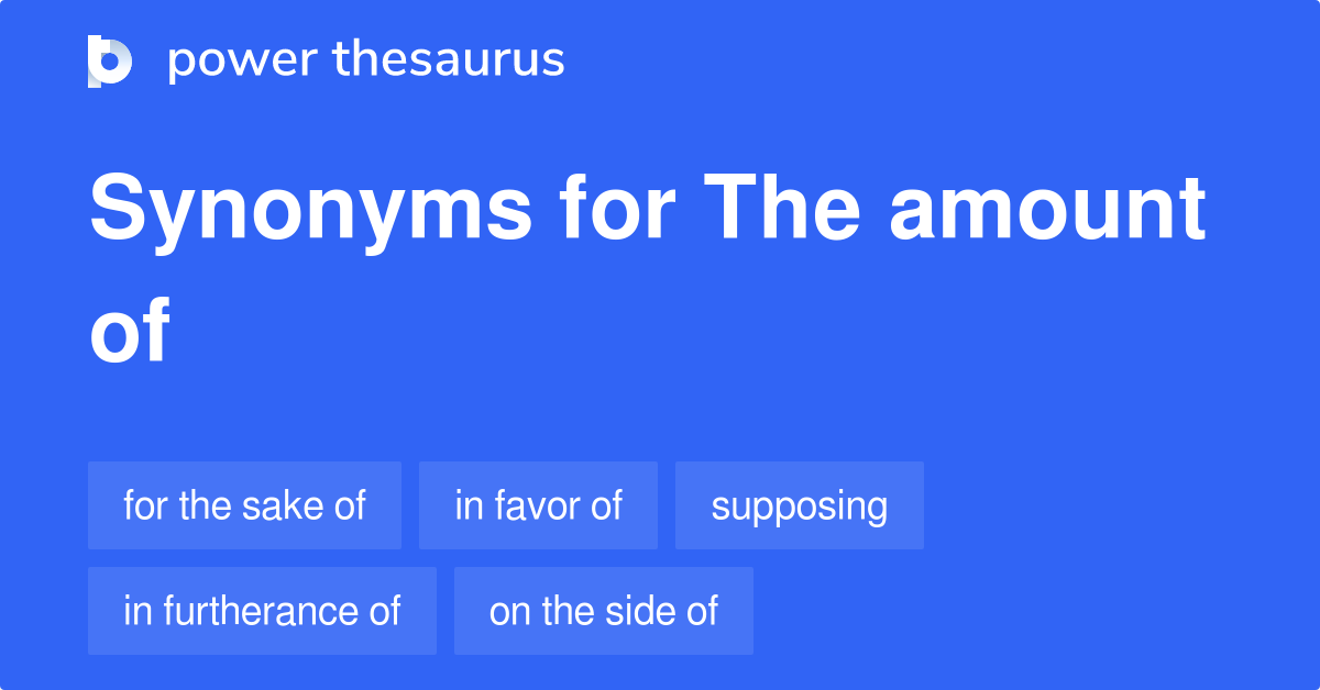 the-amount-of-synonyms-66-words-and-phrases-for-the-amount-of