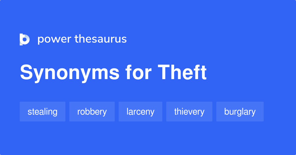 Similar Meaning For Theft