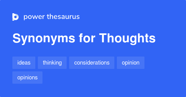 express thoughts synonym
