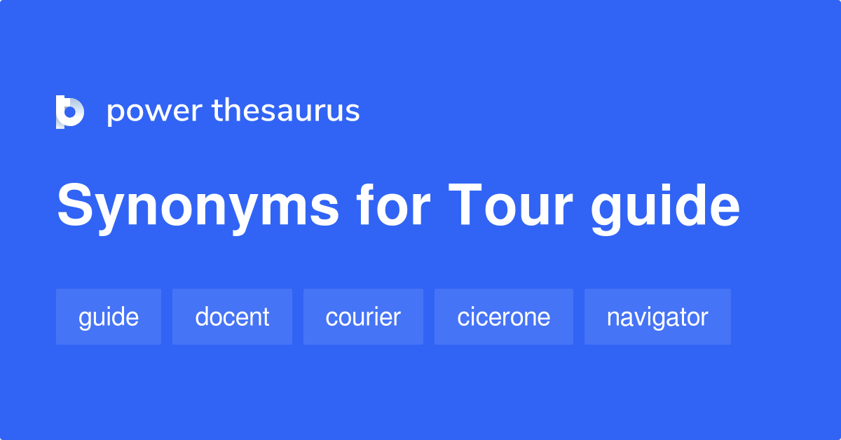 tour operator synonyms in english