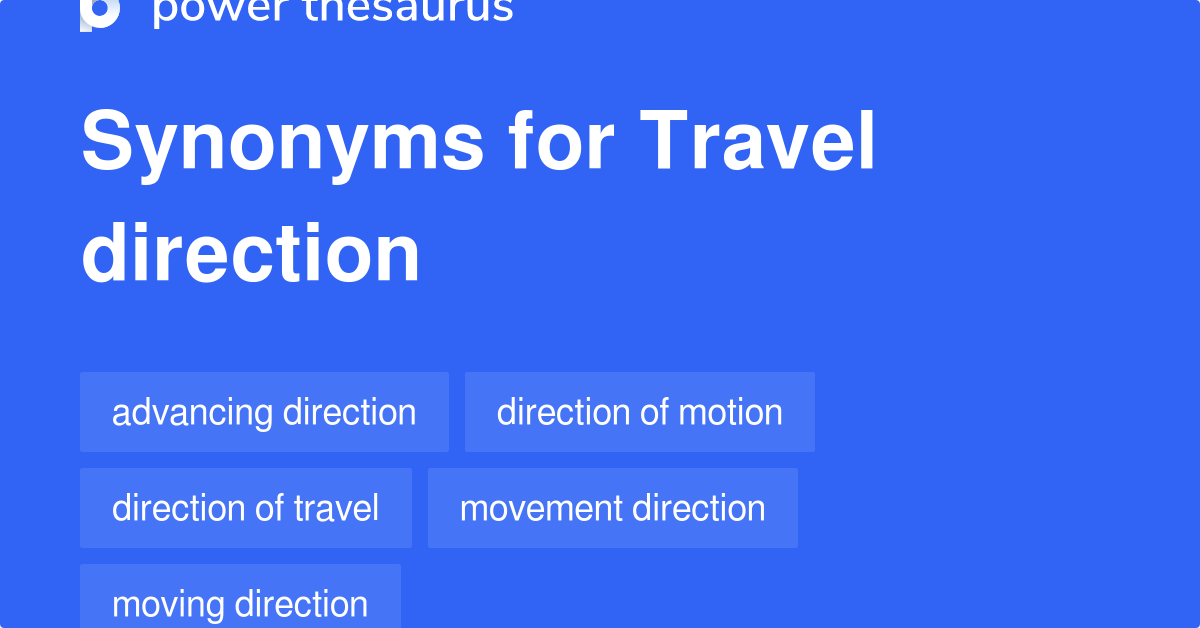 travel planning synonyms