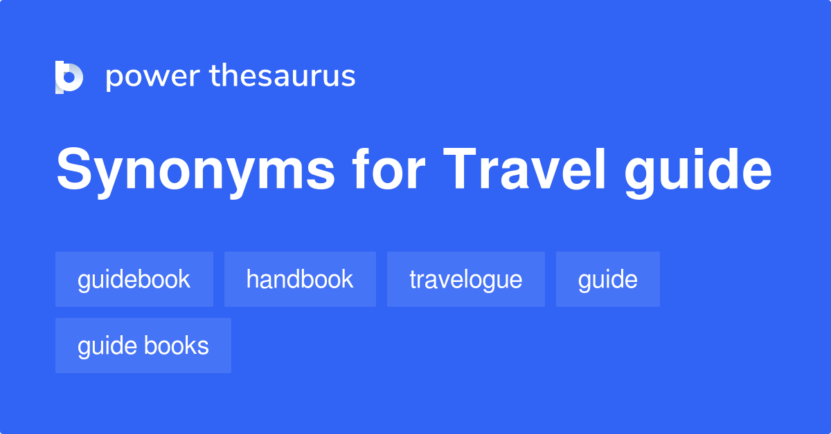 travel guide thesaurus