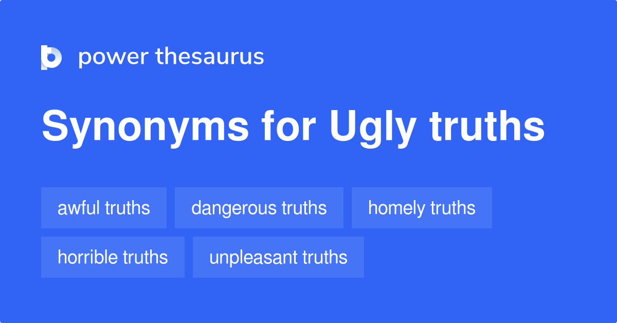 Ugly Meaning Synonyms