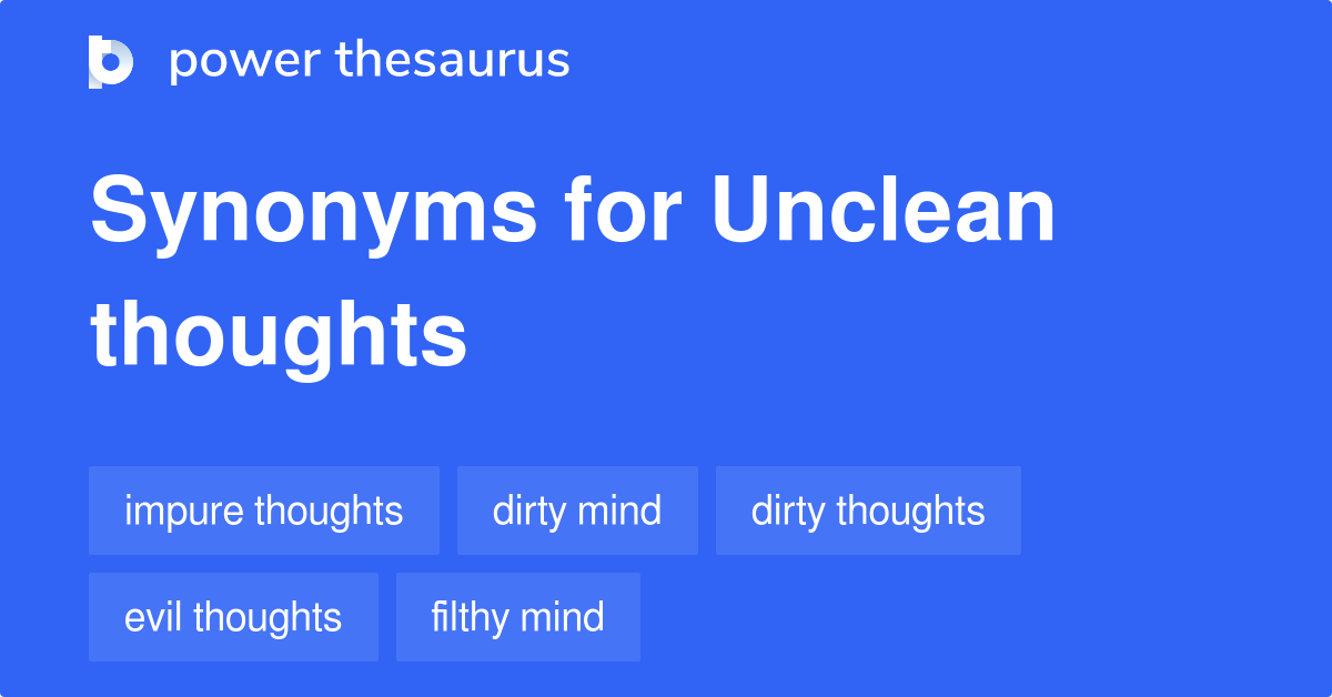 unplanned thoughts synonym