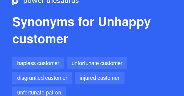 Descriptive Words For Unhappy