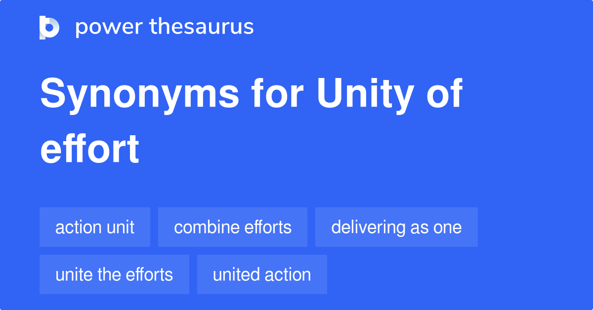 a unity synonym